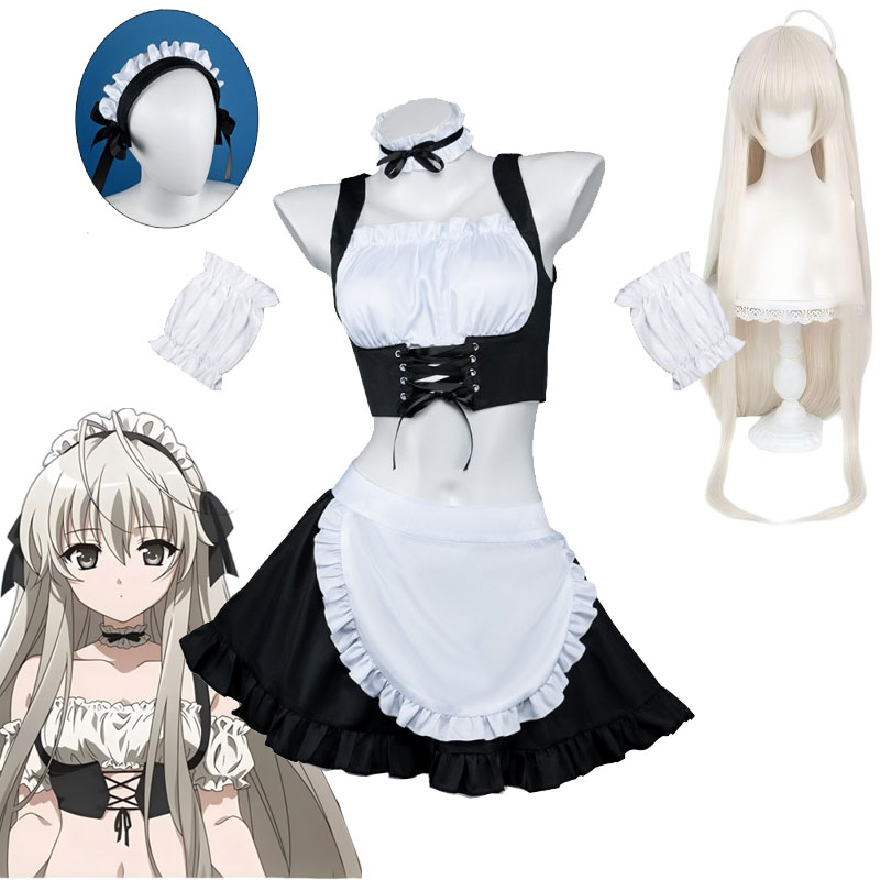 Anime Cosplay Outfits Female - Fantasia e Perucas de Cosplay Kasugano