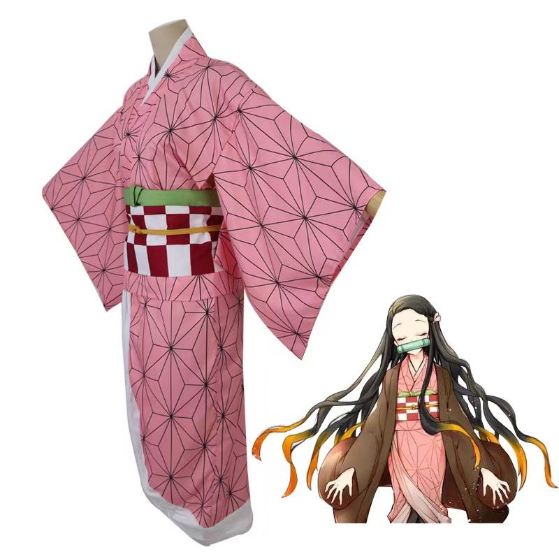 Anime Cosplay Nz - Fantasia de Cosplay Nezuko Kamado de