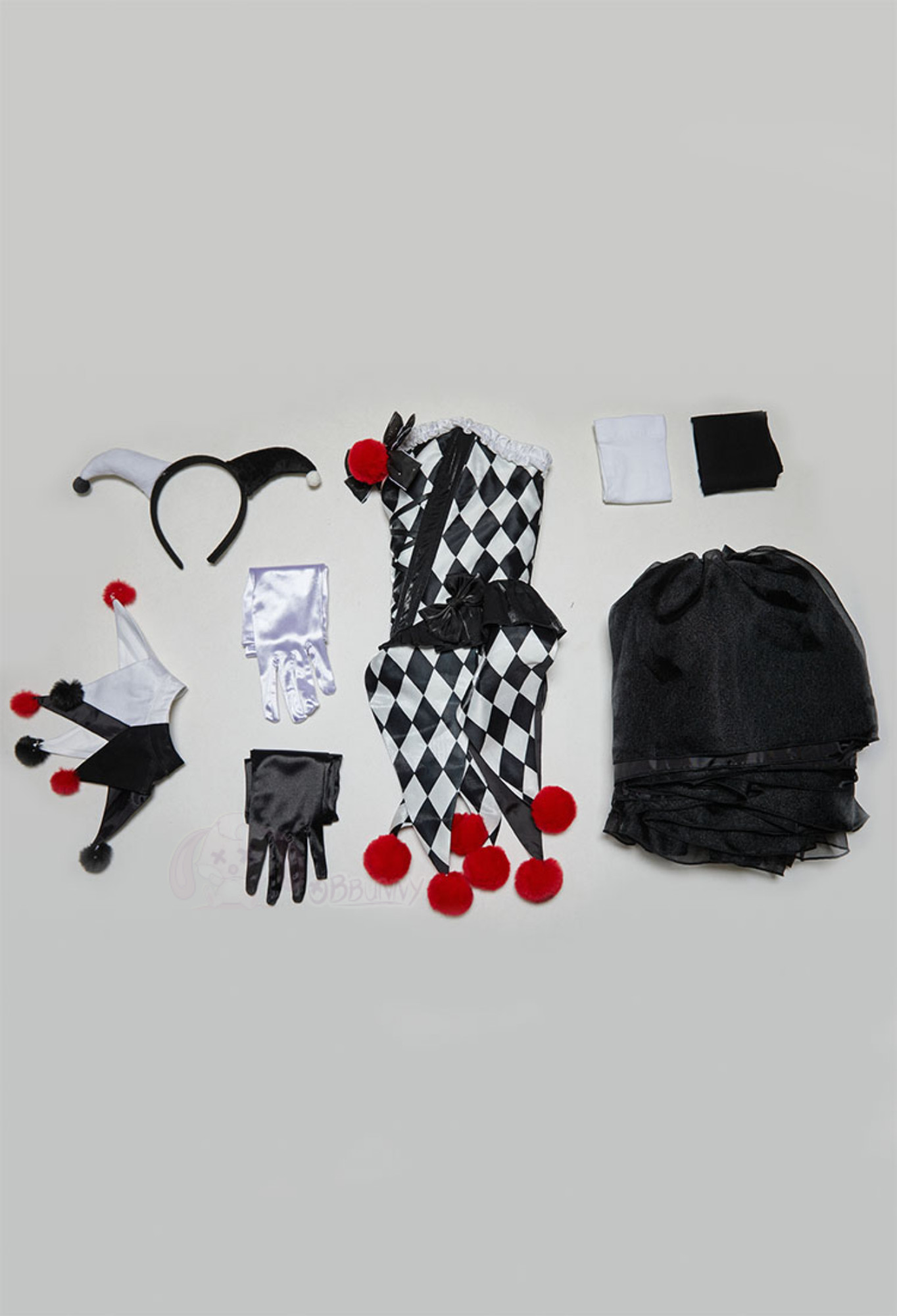 Anime Cosplay Outfits Female - Fantasia de Cosplay Coringa Color Block