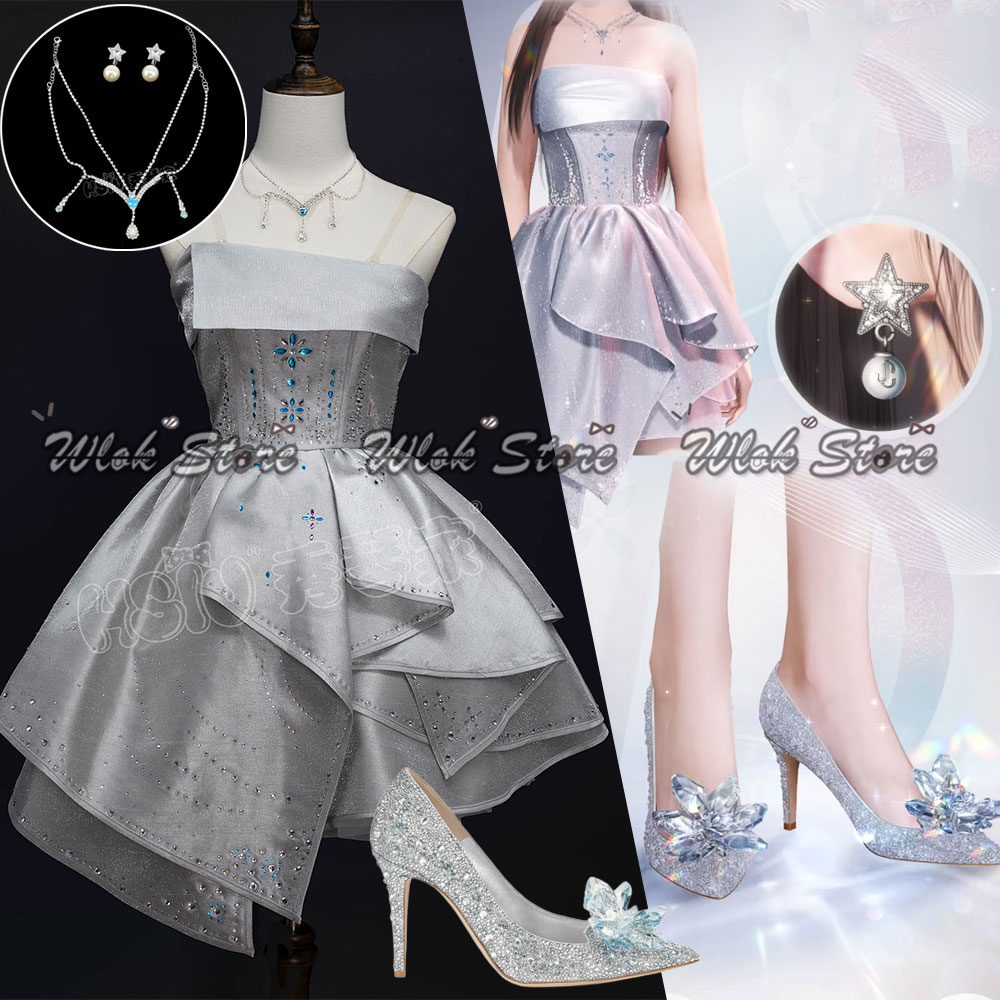 Anime Cosplay Outfits Female - Jogo amor e espaço profundo cosplay
