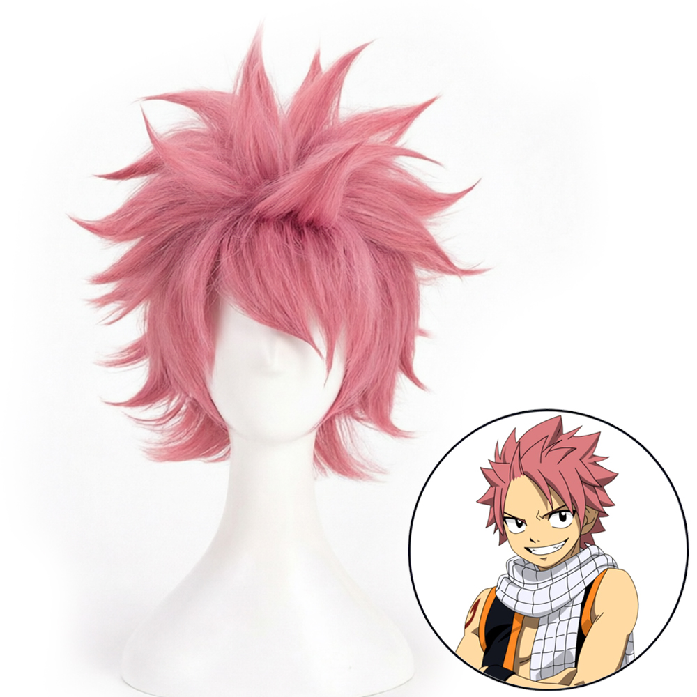 Anime Cosplay Nz - Peruca de Cosplay Anime Fairy Tail