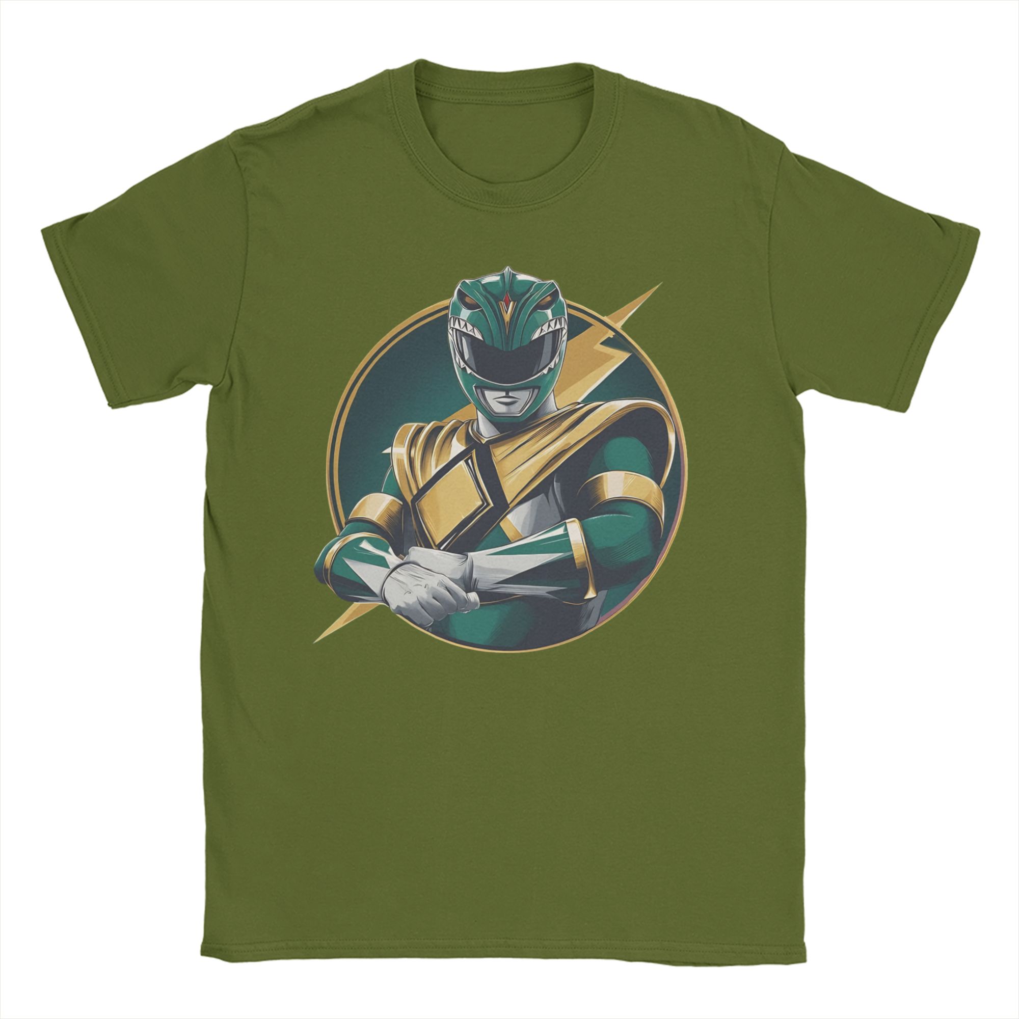 Camiseta verde power rangers m - Anime Cosplay Ideas Male avaliação e preço