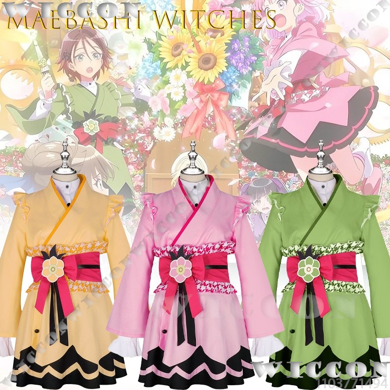 ‌ ‌ ‌ ‌ ‌ ‌ ‌ ‌ ‌ Maebwitches  - Anime Cosplay Outfits Female avaliação e preço