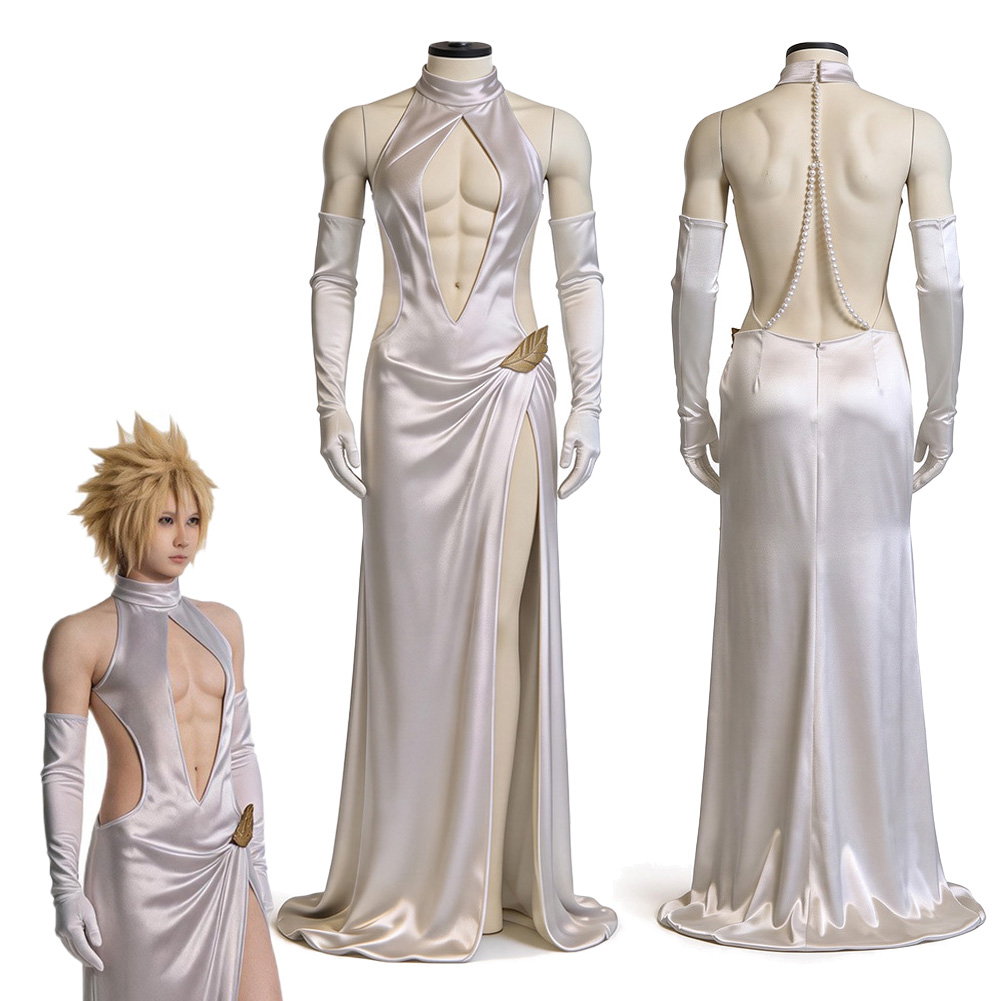 Fantasia de Cosplay FF7 Cloud  - Anime Cosplay Outfits Female avaliação e preço