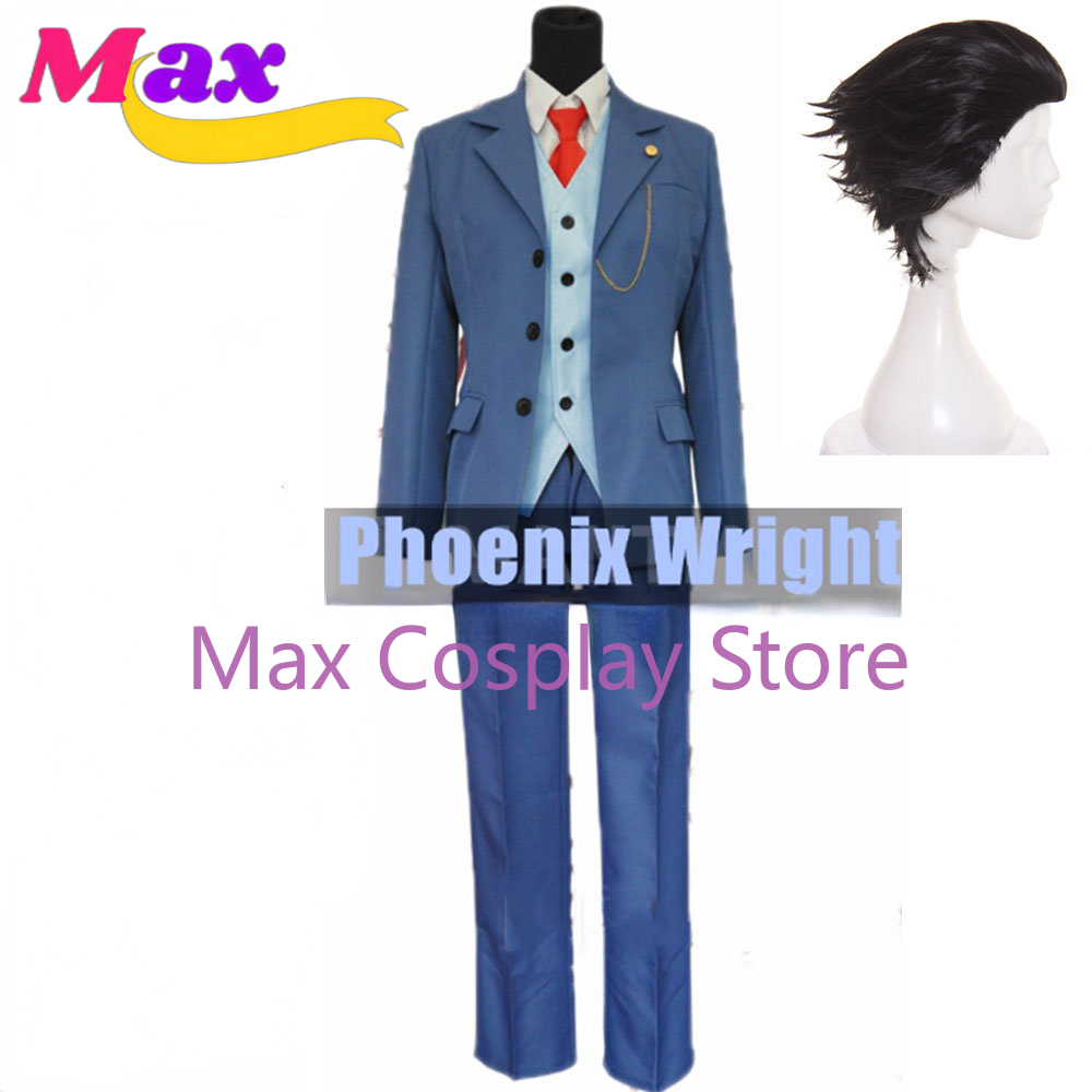 Max phoenix wright cosplay tra - Anime Cosplay Nz avaliação e preço