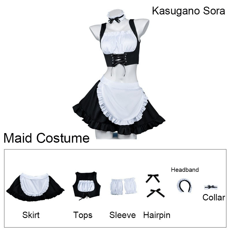 Fantasia e Perucas de Cosplay  - Anime Cosplay Outfits Female avaliação e preço