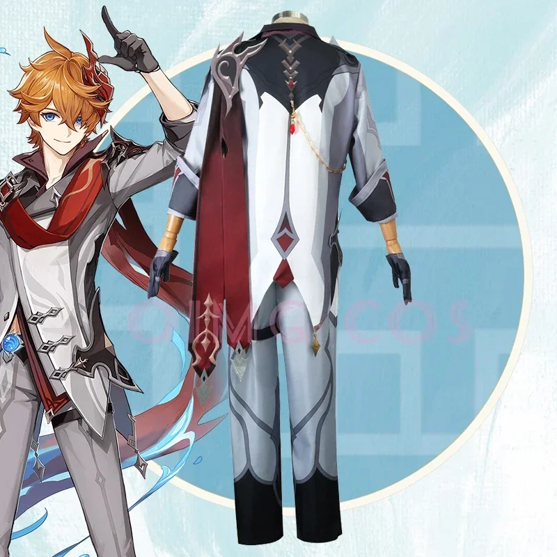 Genshin impacto tartaglia cosp - Anime Cosplay Buy avaliação e preço