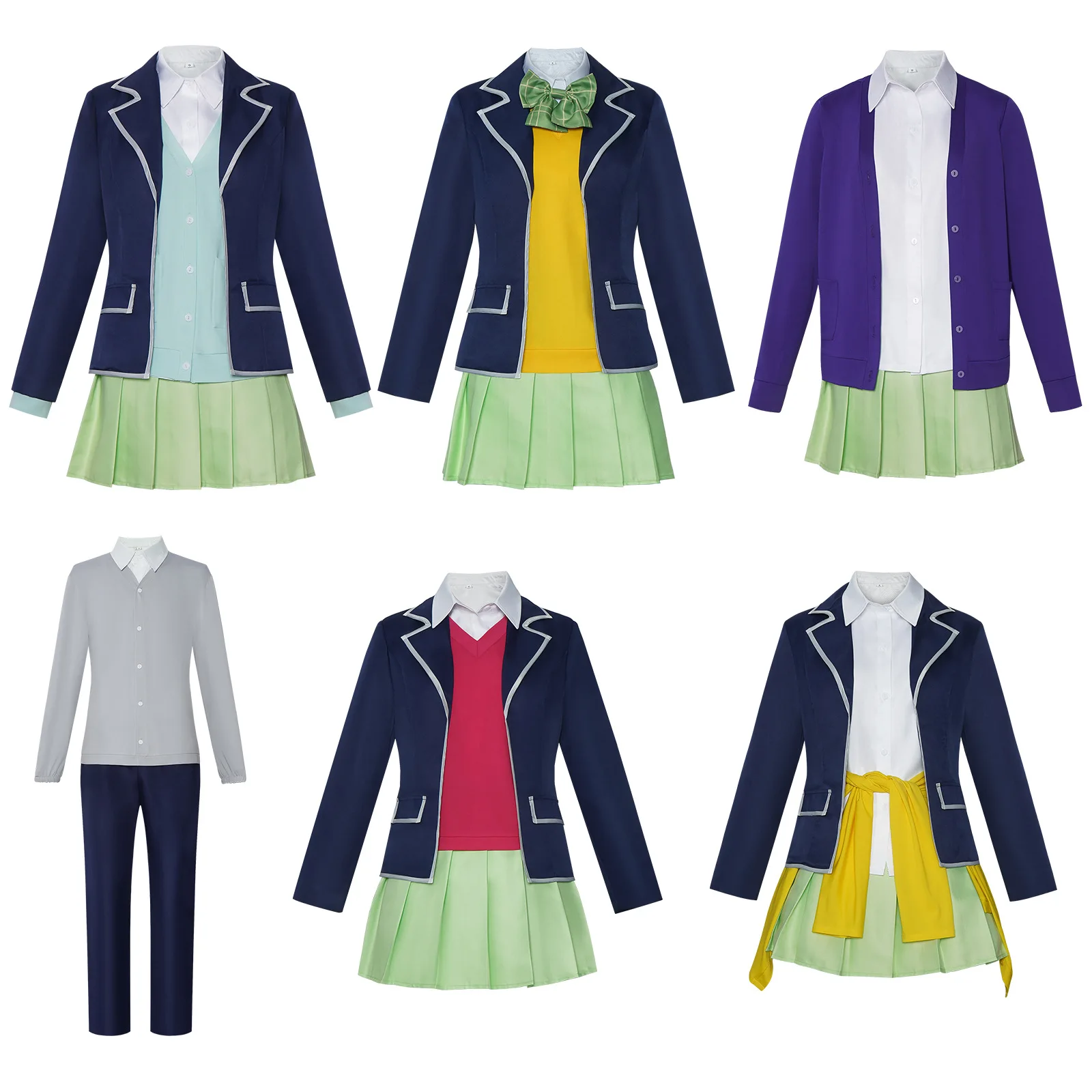 Fantasia de cosplay de uniform - Quintuplets Anime Cosplay avaliação e preço