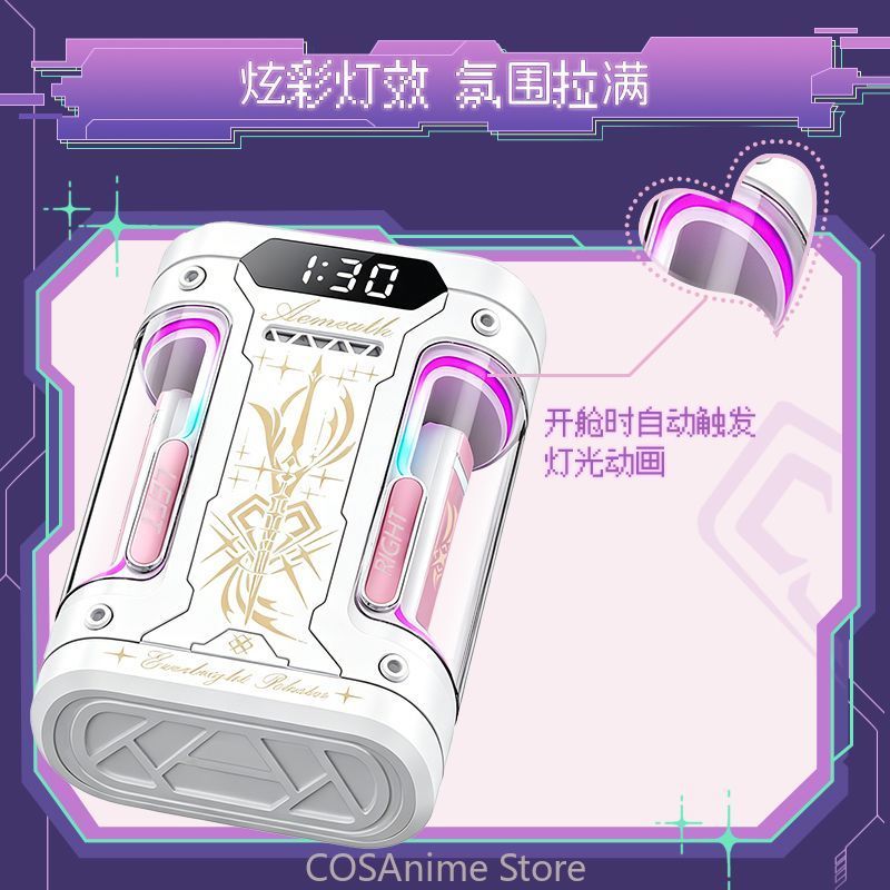 Fone de Ouvido Bluetooth Aemea - Anime Cosplay Com avaliação e preço