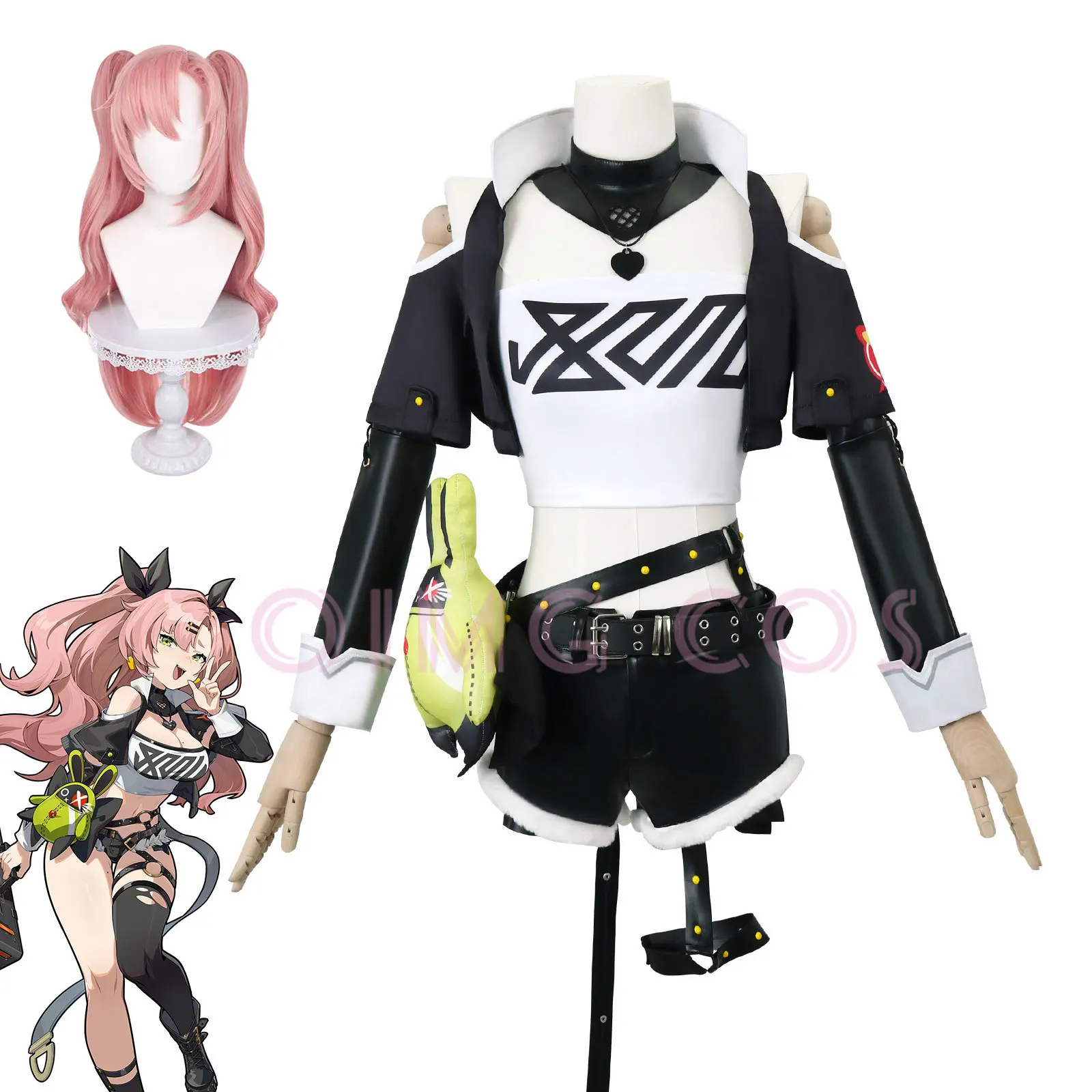 Fantasia de Cosplay Nicole Dem - Anime Cosplay Buy avaliação e preço