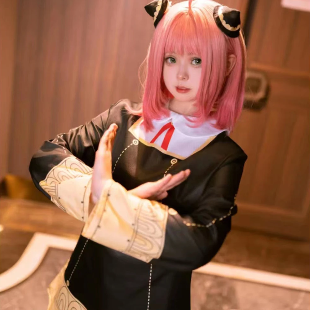 Anime Spy X Família Anya Cospl - Spy Family Outfit avaliação e preço