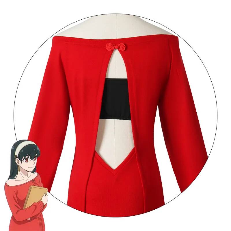 Fantasia de Cosplay Anime FAMI - Anime Cosplay Yor Forger avaliação e preço
