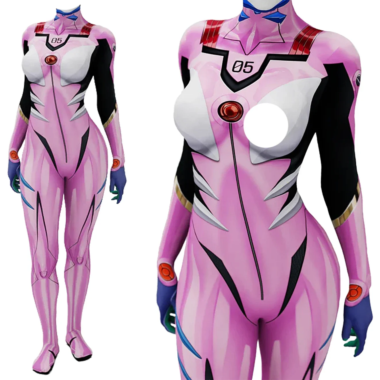 Anime eva 05 makinami cosplay  - Anime Cosplay Girls avaliação e preço
