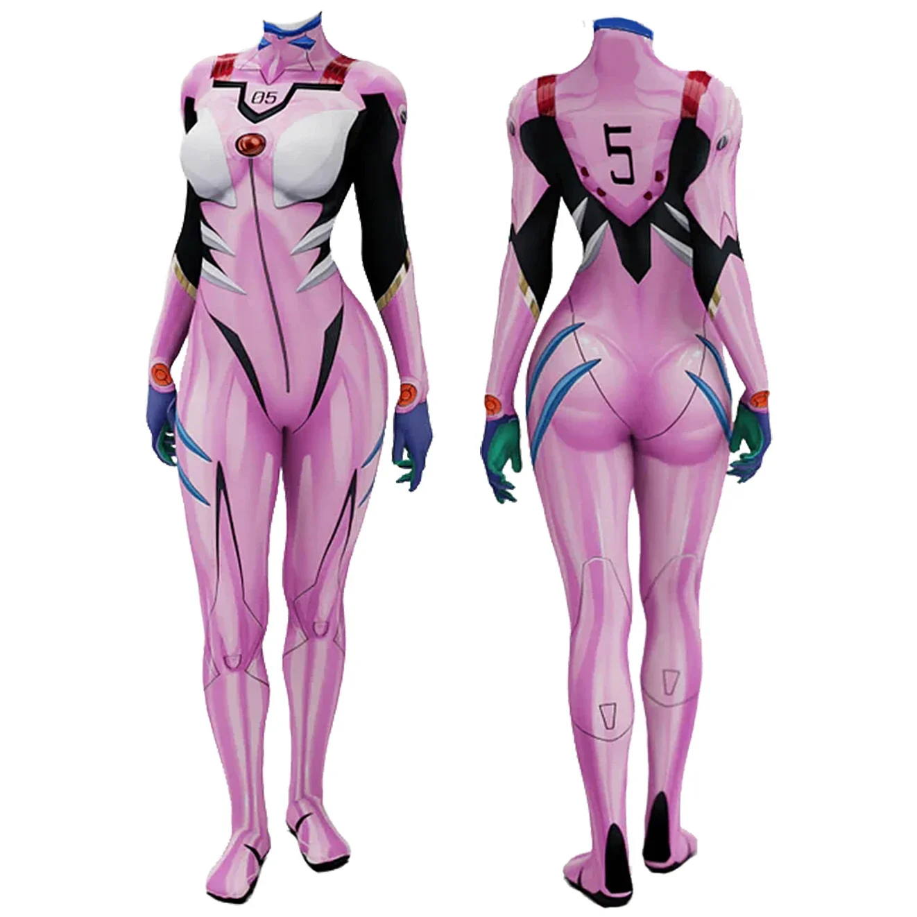 Anime eva 05 makinami cosplay  - Anime Cosplay Girls avaliação e preço