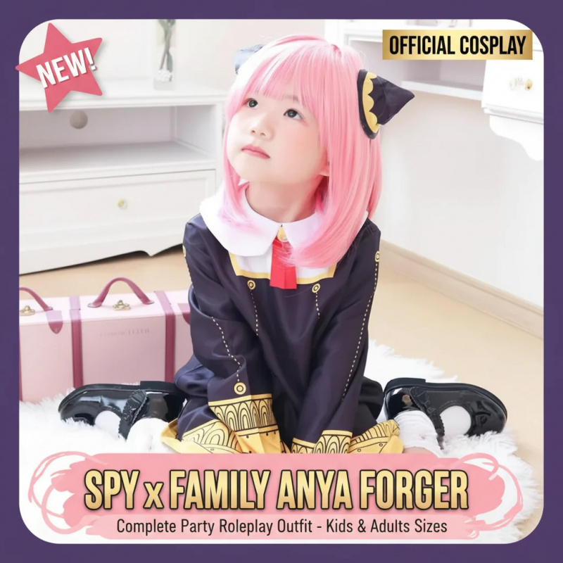 ▶ ❤ Fantasia de Cosplay Anime  - Spy Family Outfit avaliação e preço