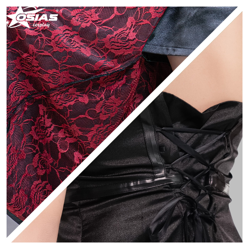Conjunto de Fantasia Cosplay Y - Anime Cosplay Yor Forger avaliação e preço
