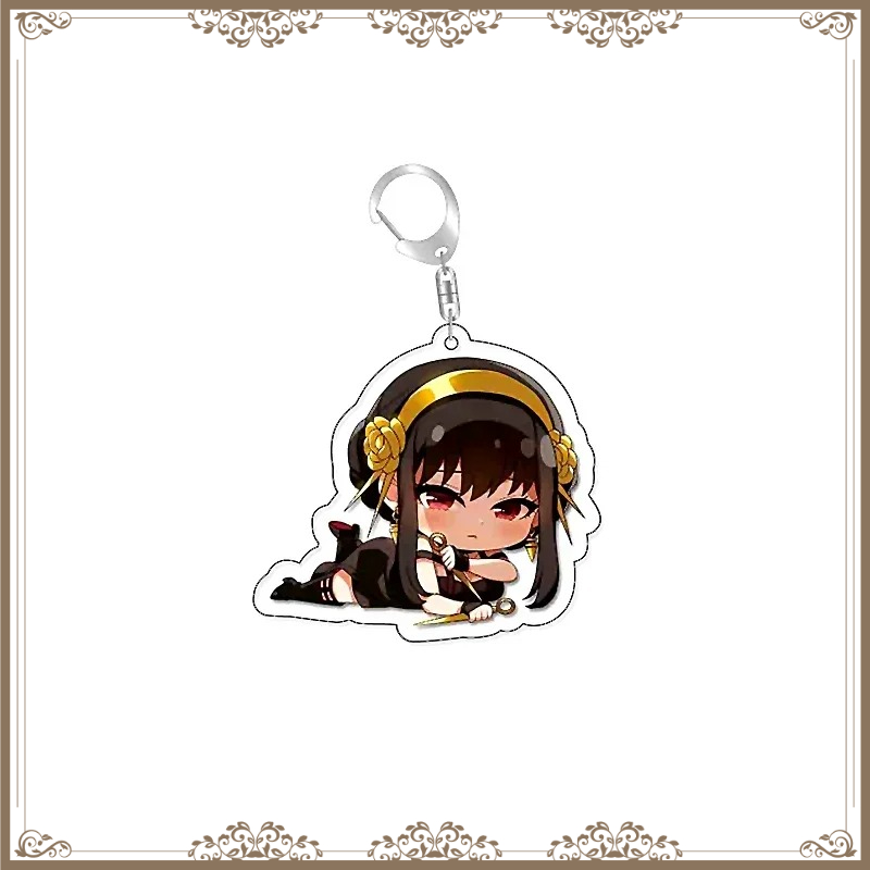 Chaveiro de Acrílico de Desenh - Anime Cosplay Yor Forger avaliação e preço