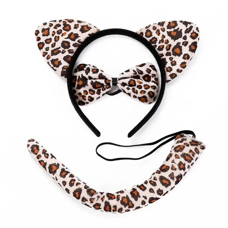 Leopardo gato orelha bandana p - Anime Cosplay Simple avaliação e preço