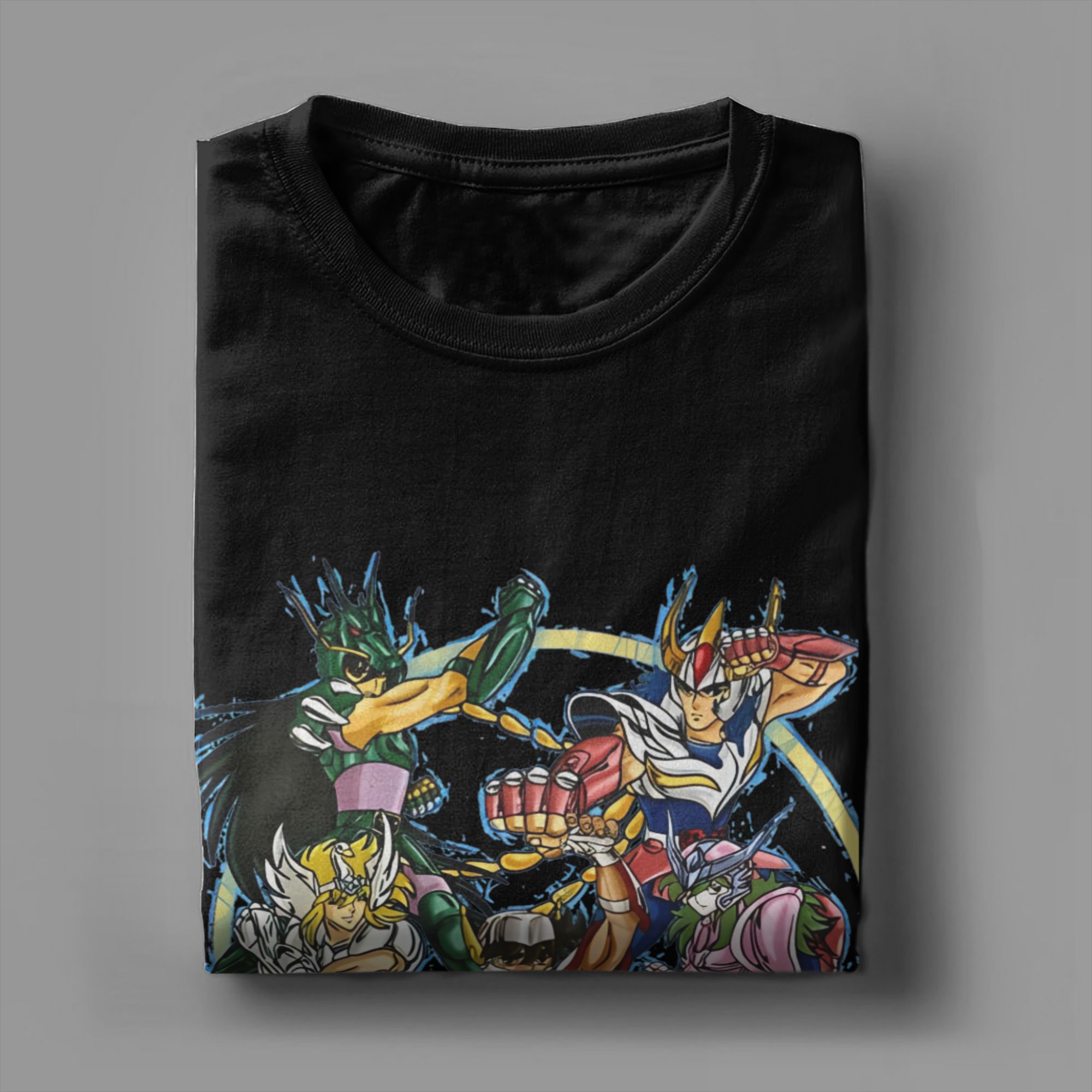 Camiseta de algodão para homen - Anime Cosplay Ideas Male avaliação e preço