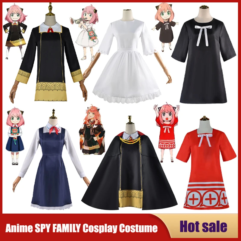 ❤ 2026 ✚ Fantasia de Cosplay A - Spy Family Outfit avaliação e preço