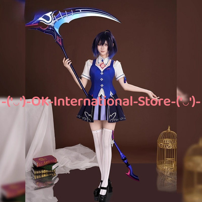 Honkai impacto 3rd seele azul  - Anime Cosplay Outfits Female avaliação e preço