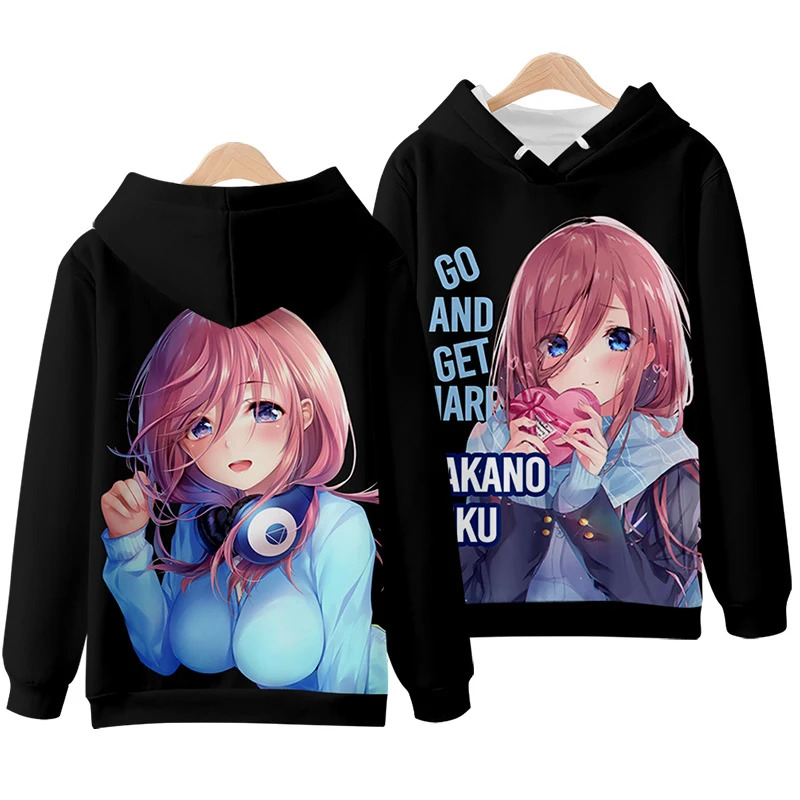 Vivi 2025 3D Hoodies The Quint - Quintuplets Anime Cosplay avaliação e preço