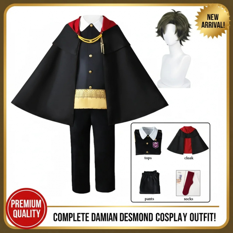 Conjunto de Fantasia COSDamian - Spy Family Outfit avaliação e preço