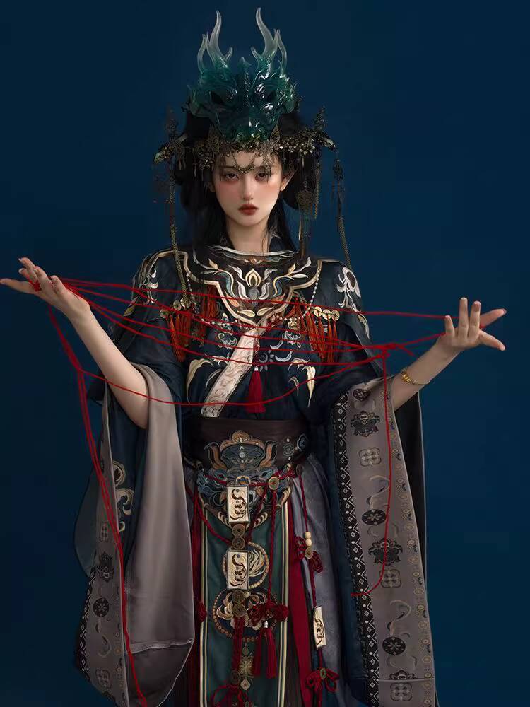 Traje de Fada da Ópera Nuo com - Queen Anime Cosplay avaliação e preço
